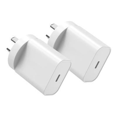 China LAPTOP SAA Wall Charger Australian 20W USB-C Power Adapter Fast AU Plug Charger AU Plug for sale