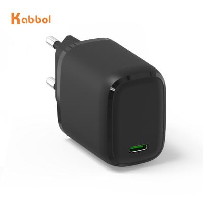 China LAPTOP 20V 1.5V 15V 2A Type C Mobile PD 30W USB Wall Charger QC3.0 EU Adapter Type C With CE And CB for sale