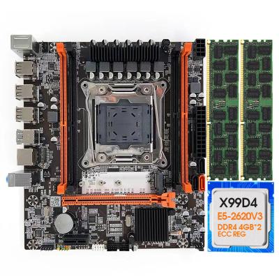 China Server/workstation high performance X99 motherboard e52620 LGA2011-3 socket ddr4 4GB CCE reg ram*2 in stock for sale