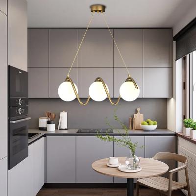 China New Arrival 2022 Modern Round Indoor Luxury Pendant Light Hanging Lights Lampen Modern Nordic Home Gold LED for sale