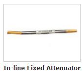 China High Return Loss In - line Fixed Attenuator Optical Accessories For Optical Fiber Sensor for sale