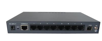 China MDU Multi Dwelling Unit with 8 FE Ports and 1 PON Port GDONU100-8FE for sale