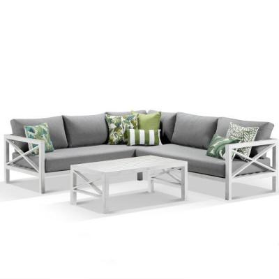 China Modern cheap aluminum garden sofa outdoor furniture factory price for sale