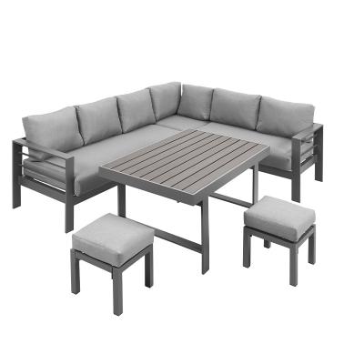 China 2022 factory price outdoor garden furniture modern aluminum patio furniture sets 41.9519-7 high quality for sale