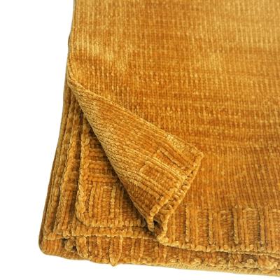 China Anti-pilling Chenille Knit Super Soft Blanket Chunky Knit Texture Velvety Chenille Throw Blanket for sale