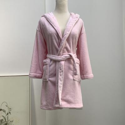 China QUICK DRY Women's Sleepwear Flannel Pajamas Ladies Bathrobe Winter Sleepwear for sale