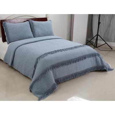 China Cotton Home Summer Bedspread Velvet Quilt Thin Patchwork Comforter for sale