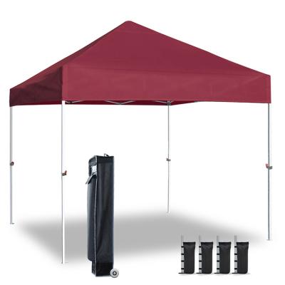 China Party Trade Show Event New Generation Gazebo Tent 3x3 M Pop Up Metal Folding Tent Commercial Outdoor Shades for sale