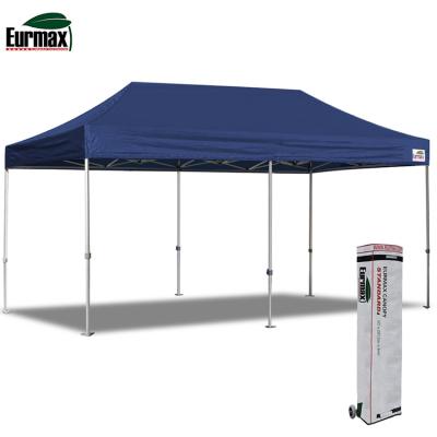 China Eurmax 10' x20 Ez Party Trade Show Event Pop Up Canopy Sunshade Outdoor Patio Tent Navy Blue for sale