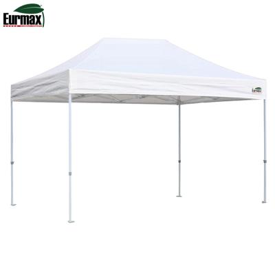 China Eurmax 8' Party Trade Show Event Commercial Pop Up Awnings Bonus Roll Bag&4 x12 Ez Pop Outdoor Canopy Outdoor Tent Knockouts for sale