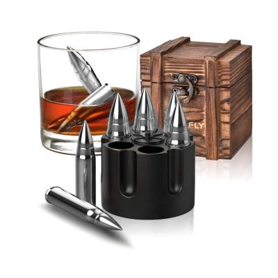 China Amazon Ebay Whiskey Ball Cooling Ice Cube Ball and Stainless Steel Shaped Whiskey Chilling Stone for sale