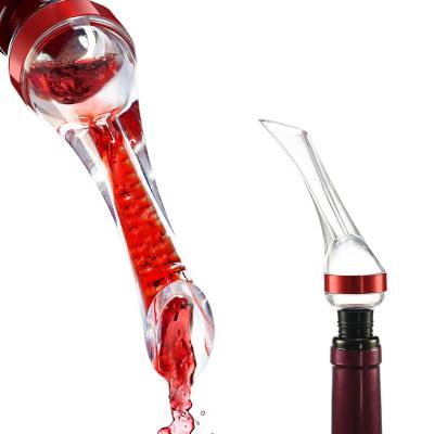 China Hot Selling Portable Amazon Premium Portable Pourer and Decanter Aerating Nozzle, Wine Aerator Pourer for sale