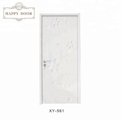 China Swing Cheap Custom White Oak Interior Doors Internal Timber Panel Door for sale