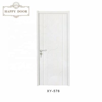 China Good quality cheap new design melanine compound swing wood door features for pvc toilet doors veneer doors catalog for sale