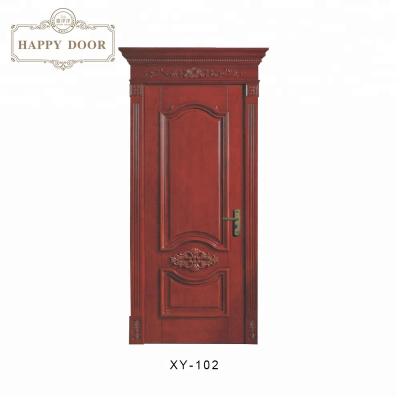 China Modern Wooden Swing Door Designs Bedroom Door Designs in Wooden Indian Home Main Door Designs Exterior Solid Teak Wood for sale