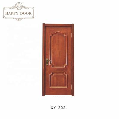 China UK Classic Design External French Oak Contemporary Style Front Door and Frame Swing Wood Paint Colors for sale