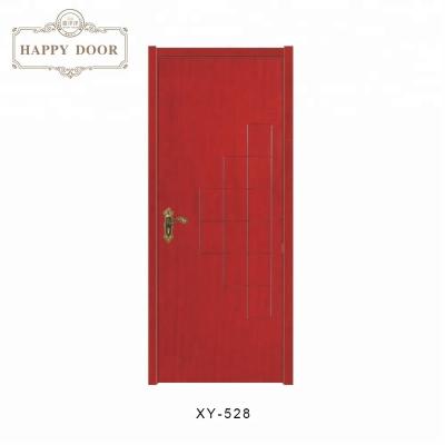 China B2B China wood door factory design style main entrance apartment south indian exterior swing woden door for sale