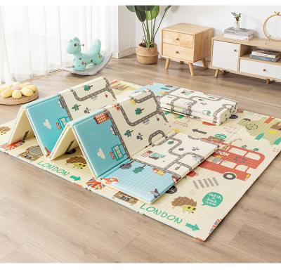 China Soft Foldable Toy XPE Baby Crawling Mat, Double Sided Thickened and Environmentally Friendly Baby Crawling Mat for Home Living Room for sale