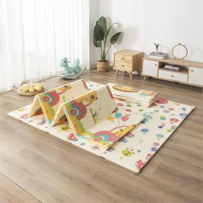 China Soft Toy Cartoon Animal Children's Game Mat Thickened Durable XPE Folding Sponge Mat for sale