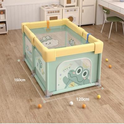 China New Baby Furniture Cartoon Baby Cloth Sturdy Barrier and Safe Children's Play Yard for sale