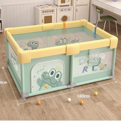 China New Mesh Baby Furniture Cloth Baby Child Fence Indoor Children's Playground Fence for sale