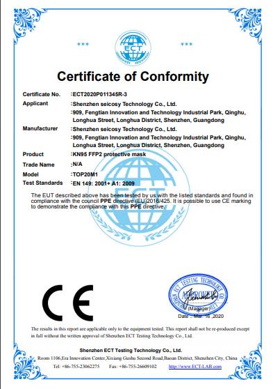 CE - Shenzhen Seicosy Technology Co., Ltd.