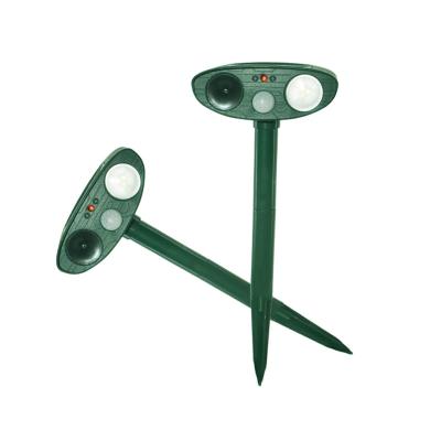 China Viable Ultrasonic Animal Outdoor Pest Bird Control Reflector with Motion Sensor, Strobe and Burglar Alarm for sale