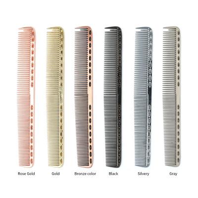 China Hot Sale List New Product Hair Salon Sale Listing Metal Hair Cutting Aluminum Comb Hair Comb Wholesale Hot Durable/Heat Resistant Hairdressing for sale