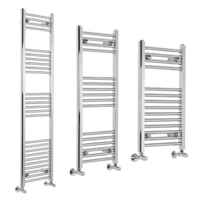 China Heater Bathroom Straight Heated Towel Rail Radiator Ladder Chrome Heater for sale