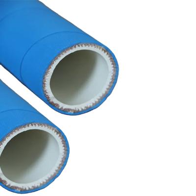 China UHMWPE EPDM Material Industrial Hose Pipe Chemical Resistant Blue for sale