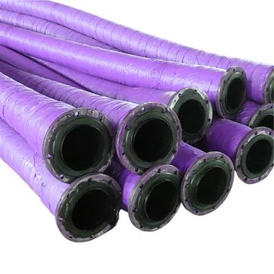 China Dredge Line Discharge Hose Pipe 10-21 Bar with Coupling Connection for sale