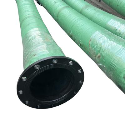 China Suction And Discharge Hose Blue Black Rubber Basket Braided for sale