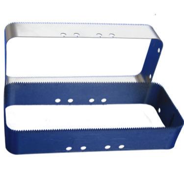 China Box 100% Virgin Material Hss Food Packing Bag Tear Cut Knife Notch Serrated Tooth Shape Blade for sale