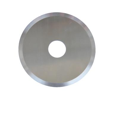 China Building material stores big round slitter blades cutting PVC pet pve round knife for sale