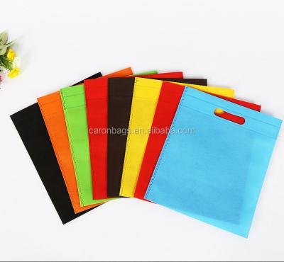 China Hot Selling Cheap Eco-friendly D Die Cut Custom Cut Non Woven Bags for sale