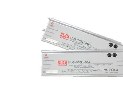 중국 IP67 평균 우물 LED 전력 공급 & LED 운전사 HLG 시리즈 HLG-185H-36A 판매용