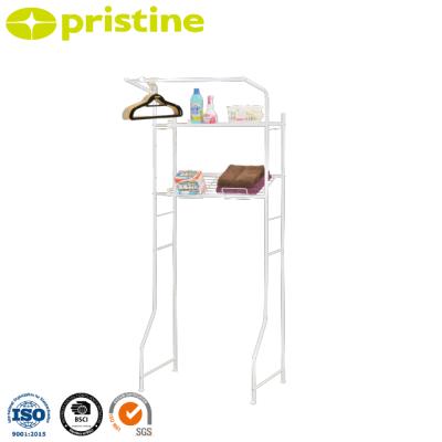 China Save Space Quality Amazon eBay Taiwan Storage Furniture Manufacturer Bathroom Furniture Metal Space Saving Bathroom Shelf for sale