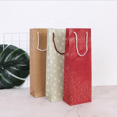 China Recycled Materials Food Kraft Paper Bags With Handle, White Paper Bag With Printed711764 for sale