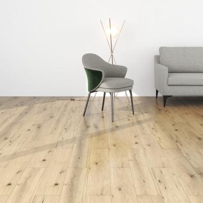 China Real Modern Indoor Oak Wood Hardwood Flooring Solid Wood Flooring Panels 18mm for sale