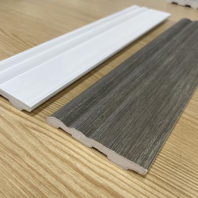 China Modern Vinyl Skirting Board PVC Foam Skirting Board Skirting Board for sale