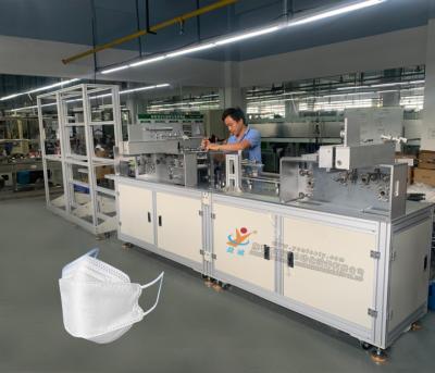 China Automation Equipment Disposable KN95 Face Mask Making Machine Customizing Design With CE Certification for sale