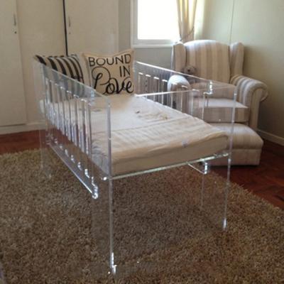 China Morden Shenzhen Retail Modern Acrylic Clear Bed Kids Bedroom Furniture for sale