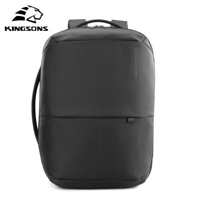 China Kingsons USB Hp Hp Laptop Computing Fashion Travel Portable Bag Custom Waterproof Anti-theft Strap Daily Charging Backpack for sale