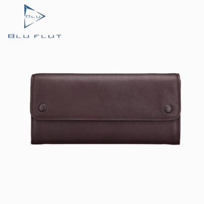 China Fashion Jiaye Long Wallet Men's Wallet Leather Mobile Wallet Custom Genuine Vintage Minimalist Genuine Leather Mobile Wallet for sale