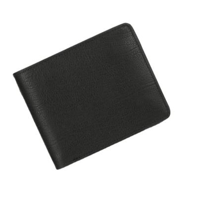 China No handmade pure black vintage leather wallet for men for sale