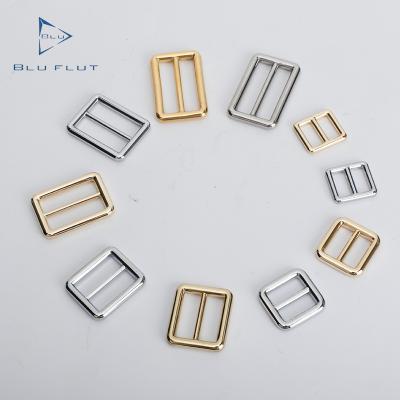 China Bags Hot Sale Blu Flut Metal Accessories Snap Hook Hardware Rectangular Buckle D-Ring O Ring Set Pin Buckle Accessories For Handbag for sale