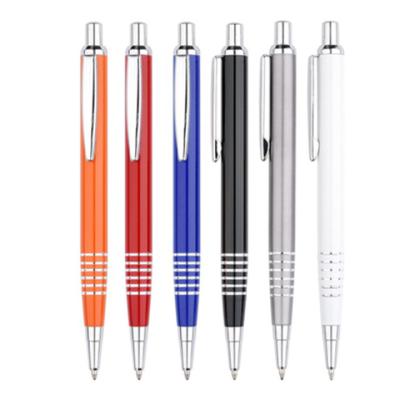 China Business Automotive Pen Metal Ballpoint Pen Laser Good Quality Simple Atmosphere Can Be Customized Logo Multiple Colors for sale