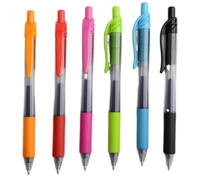 China Financial institutions direct selling hot selling gel pen multiple colors can be customized logo, student work writing smooth gel pen for sale