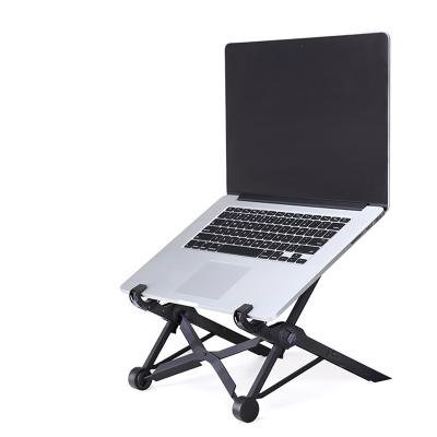 China 11.2-17 Inch Laptop Stand Folding Ergonomic Portable Adjustable Lapdesk Desktop Laptop Notebook Stand for sale