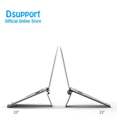 China 11-15.6 inch laptop portable design 11-15.6 inch laptop stand ergonomic viewing angle cooling support for sale